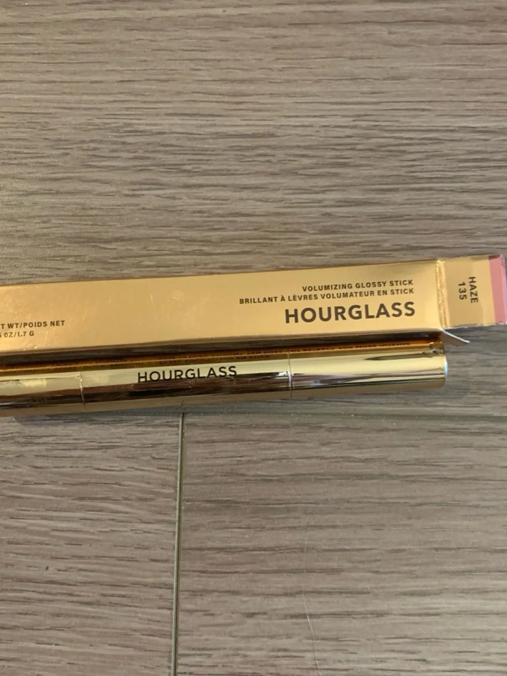 Hourglass Volumizing Glossy Stick - Gold & Pink Accent